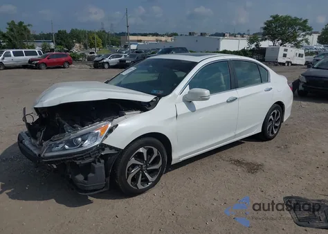 2016 Honda Accord Ex-L из США, поврежденный, VIN 1HGCR2F98GA009751